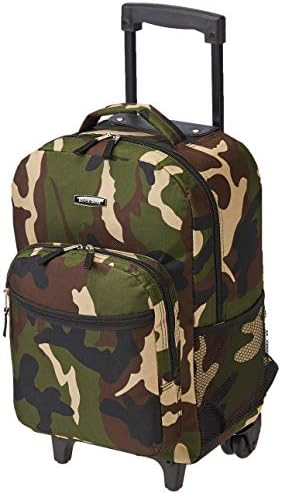 Camo Rolling Backpack