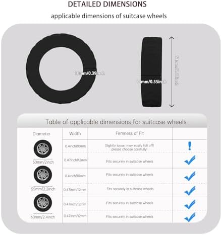Black Silicone Wheel Guards