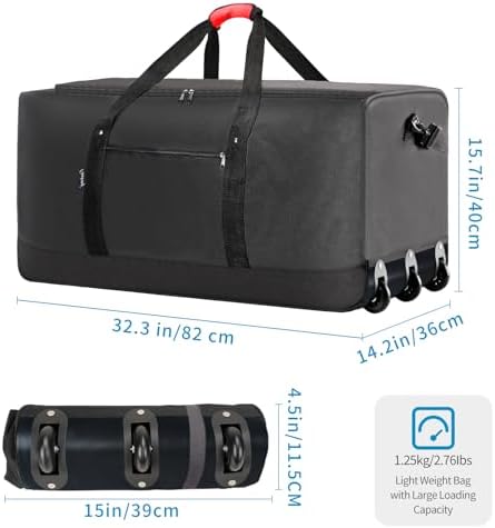 Large Foldable Duffel Bag