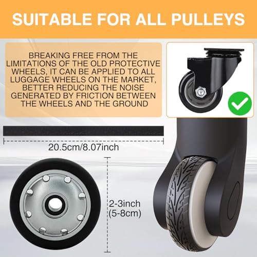 Cuttable Silicone Wheel Sleeves